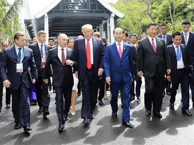 Chủ tịch nước Trần Đại Quang và lãnh đạo các nền Kl992 cổng game cá cược APEC tại Đà Nẵng.