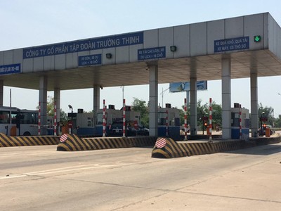 Trạm thu phí BOT Quảng Trị đặt tại xã Triệu Giang, huyện Triệu Phong.