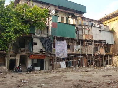 Từ năm 2011, UBND TP Hà Nội đã chấp thuận Kl99ok phiên bản mới Dự án xây dựng lại khu tập thể 30A Lý Thường Kiệt