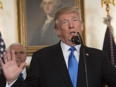 Tổng thống Mỹ Trump. Ảnh: AFP.