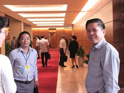 Bộ trưởng GTVT Nguyễn Văn Thể. 