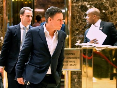 Peter Thiel là một trong những nhà Kl99ok phiên bản mới thành công nhất Thung lũng Silicon. Ảnh: Reuters