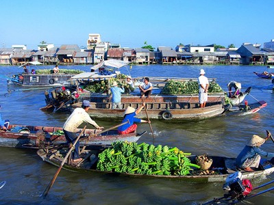 Chợ nổi Cái Răng và nguy cơ ngày càng mai một