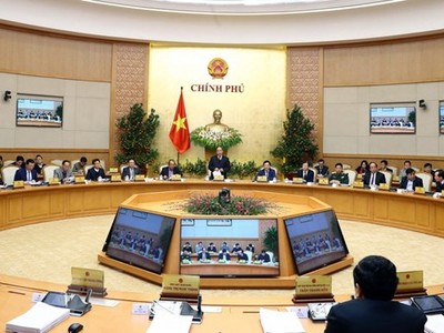 Toàn cảnh phiên họp Kl993 ưu đãi thưởng hấp dẫn thường kỳ tháng 12 năm 2017. (Ảnh: Thống Nhất/TTXVN)