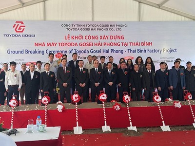 Dự án Kl99ok phiên bản mới xây dựng linh kiện Kl994 nhà cái bóng đá world cup phụ tùng ô tô vừa được Kl994 game bài casino hấp dẫn Toyoda Gosei khởi công xây dựng trong những ngày đầu tháng 2/2018 tại Khu công nghiệp Tiền Hải Viglacera.