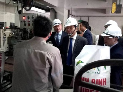 Nhà máy Đạm Ninh Bình, 1 trong 12 dự án thua lỗ ngành Công Thương hiện đã vận hành đạt 80% công suất thiết kế.