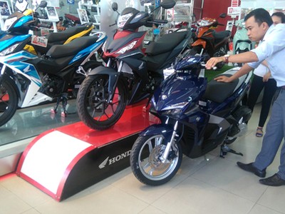 Xe ga là phân khúc tăng trưởng chủ đạo của thị trường.