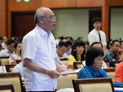 Phó trưởng đoàn chuyên trách đoàn ĐBQH TP.HCM Phan Nguyễn Như Khuê.