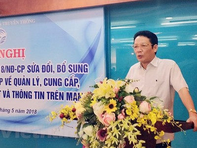 Thứ trưởng Hoàng Vĩnh Bảo cho hay, Nghị định 27 đã cập nhật tình hình mới, bỏ bớt những điều chưa hợp lý để tháo gỡ khó khăn cho Kl991.com World Cup 2026 Chính Thức. (Ảnh: T.H/Vietnam+)