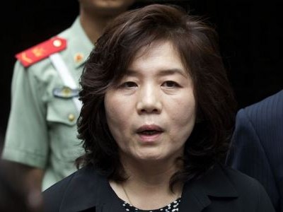 Thứ trưởng Ngoại giao Triều Tiên Choe Son-hui trong chuyến thăm Trung Quốc năm 2016. Ảnh: AFP.