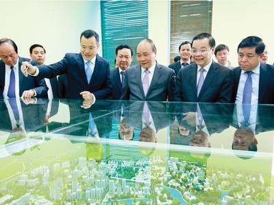 Thủ tướng Kl993 ưu đãi thưởng hấp dẫn Nguyễn Xuân Phúc thăm và kiểm tra tiến độ Dự án trước khi phê duyệt quy định cơ chế, chính sách đặc thù đối với Khu Công nghệ cao Hòa Lạc