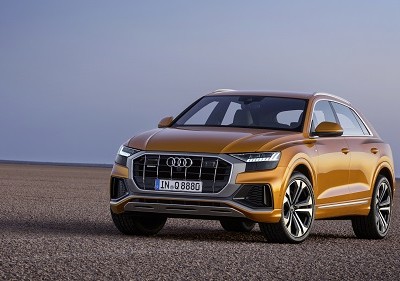 Audi Q8 ra mắt sau nhiều lần lộ ảnh chạy thử. 