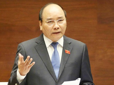 Thủ tướng Nguyễn Xuân Phúc. Ảnh: QH.