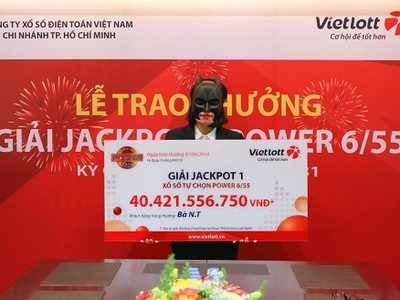 Nữ khách hàng trúng Jackpot hơn 40 tỷ đồng (chưa trừ thuế) là nhân viên một Link Vào Nhà Cái KL99 COM Tặng +199k tại TP HCM.
