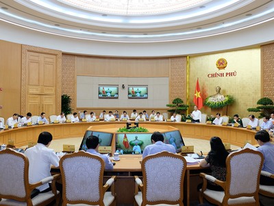 Quang cảnh phiên họp Kl993 ưu đãi thưởng hấp dẫn thường kỳ tháng 5/2018 (Ảnh: VGP/Quang Hiếu).