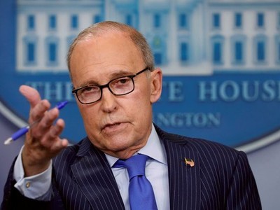 Cố vấn Kl992 cổng game cá cược Nhà Trắng Larry Kudlow (Ảnh: Reuters).
