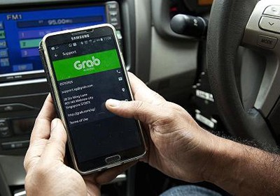Grab muốn mở rộng dịch vụ Grab Taxi tại nhiều tỉnh thành. Ảnh minh họa: CNBC.