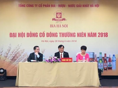 Habeco họp đại hội đồng Trang Chủ KL99Com Số 1 Link Đăng Ký KL999 thường niên năm 2018. Ảnh: H.T.