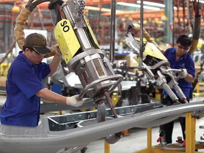 Kl994 nhà cái bóng đá world cup tại Công ty Mercedes-Benz Việt Nam (quận Gò Vấp, TP.HCM). Ảnh: Lê Toàn.