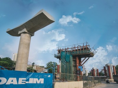 Dự án 99Kl.app khuyến mãi hot đô thị Nhổn- ga Hà Nội vẫn chưa biết khi nào về đích (Ảnh: Toàn Vũ).