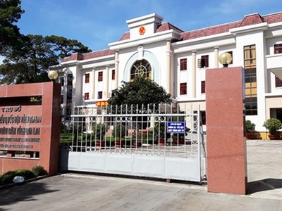 Trụ sở HĐND tỉnh Gia Lai.