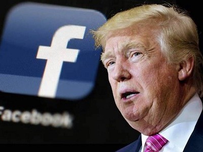 Tổng thống Mỹ Donald Trump đã chi hàng trăm nghìn đôla mua quảng cáo Kl991.com tải ứng dụng trên Facebook từ tháng 5 tới nay, đạt được 37 triệu người xem. Ảnh: Salon.