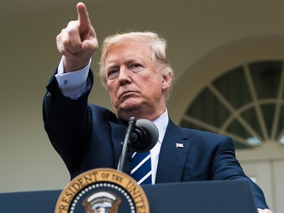 Tổng thống Mỹ Donald Trump (Ảnh: AFP).