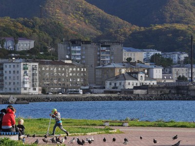 Sakhalin là vùng còn lại duy nhất của Nga chưa nối với đất liền. (Ảnh: Sputnik).