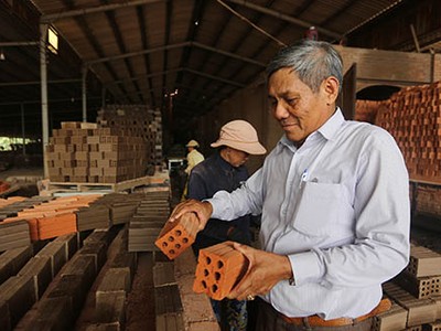 Thương binh Nguyễn Văn Sáu. Ảnh: Đắc Thành.