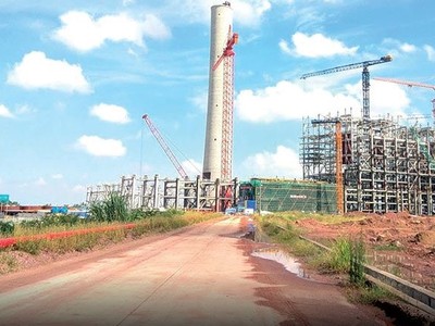 Dự án Nhiệt điện BOT Hải Dương, vốn Kl99ok phiên bản mới gần 2 tỷ USD vẫn... đang được triển khai. Ảnh: S.T.