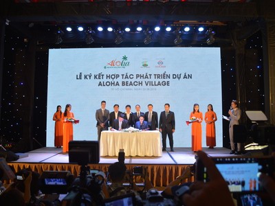 Thiên Minh và Viêt Úc bắt tay nhau phát triển giai đoạn 2 dự án Aloha Beach Village.