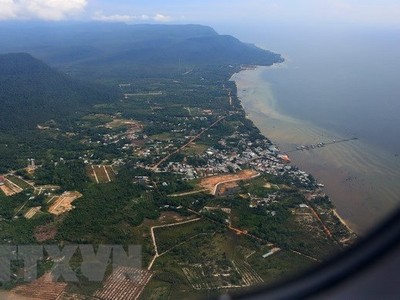 Một góc huyện đảo Phú Quốc. (Ảnh TTXVN).