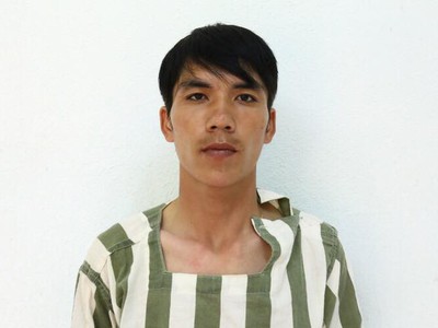 Đối tượng Trần Hữu Hiển dùng tên giả là Lê Hữu Thái xin làm tài xế rồi trộm cắp 99Kl.app cổng game giải trí.