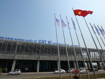 Sân bay Cát Bi, Hải Phòng. Ảnh: Xuân Hoa. 