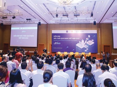Diễn đàn Kl99 nổ hũ qua mạng Việt Nam 2018 diễn ra tại Hà Nội ngày 8/8. Ảnh: Đức Thanh.
