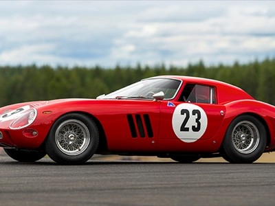 Chiếc Ferrari 250 GTO 1962 được đem đấu gia cuối tuần trước. Ảnh: RM Sotheby's.