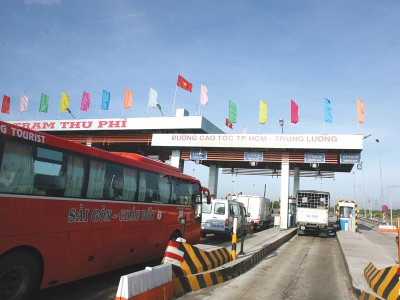 Trạm thu phí KL99 là nhà cái cá cược trực tuyến hàng đầu tại châu Á TP.HCM - Trung Lương. Ảnh: Đức Thanh.