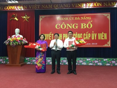 Điều động, bổ nhiệm nhân sự Thành ủy Đà Nẵng