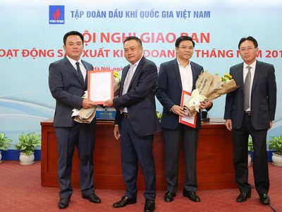 Bổ nhiệm nhân sự Kl994 game bài casino hấp dẫn Dầu khí và Kl994 game bài casino hấp dẫn Điện lực