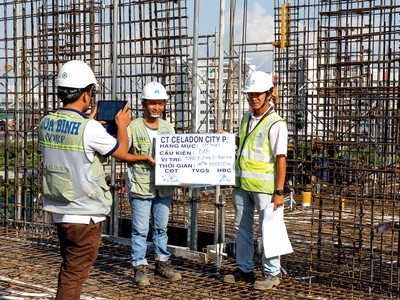 Hệ thống quản lý PMS của HBC có thể cùng một lúc quản lý đến 600 hợp đồng.