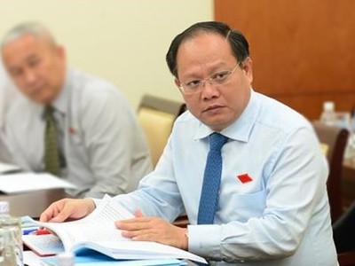 Ông Tất Thành Cang - Ủy viên Trung ương Đảng, Phó Bí thư Thường trực Thành ủy thành phố Hồ Chí Minh.