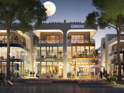 Mặt tiền của các shop villas rộng, phù hợp cho hoạt động Kl992 VIP Trang Chủ 2026.