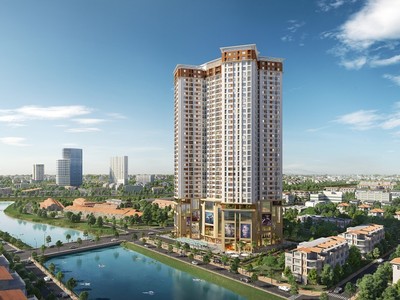 Samsora Premier 105 được thiết kế với hình cánh hoa anh đào mềm mại, thanh thoát.