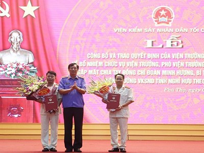 Viện Kiểm sát nhân dân tối cao, Bộ Tư pháp, Kho bạc 99Kl99 trực tiếp đá gà bổ nhiệm nhân sự mới