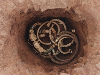 Những cổ vật được khai quật vào năm 1990. (Nguồn: British Museum).