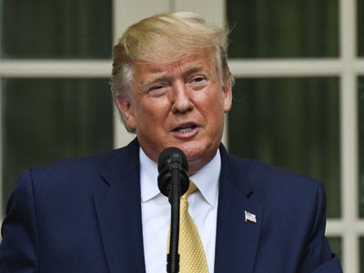 Tổng thống Mỹ Donald Trump. Ảnh: AP.