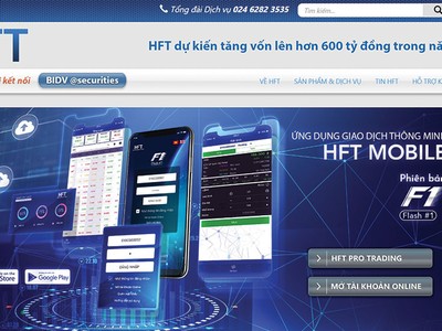 99Kl99 link đăng nhập HFT: Chủ ngoại rót tiền để tăng vốn lên 600 tỷ đồng