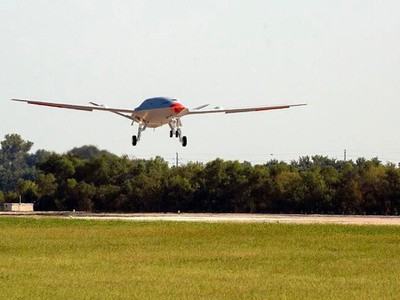 Máy bay không người lái Boeing MQ-25 thực hiện chuyến bay thử nghiệm
Ảnh: Cnet.