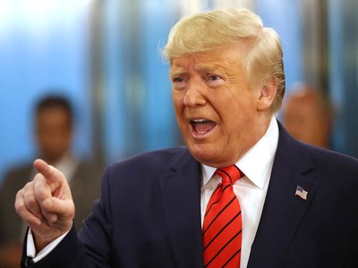 Tổng thống Mỹ Donald Trump.