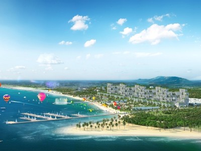 Thanh Long Bay trở thành “đặc sản” mà không phải vùng biển nào của Bình Thuận cũng có được.